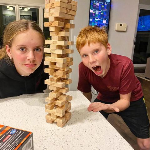 π² Imported Wooden Jenga Board Game β Fun for Family & Friends π