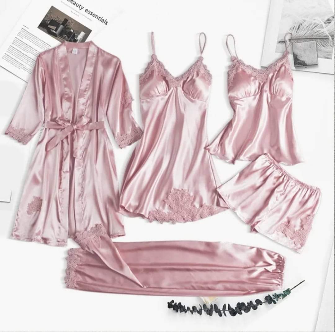 SHCollectionsPK โ Premium Nightwear (5 Piece Set)