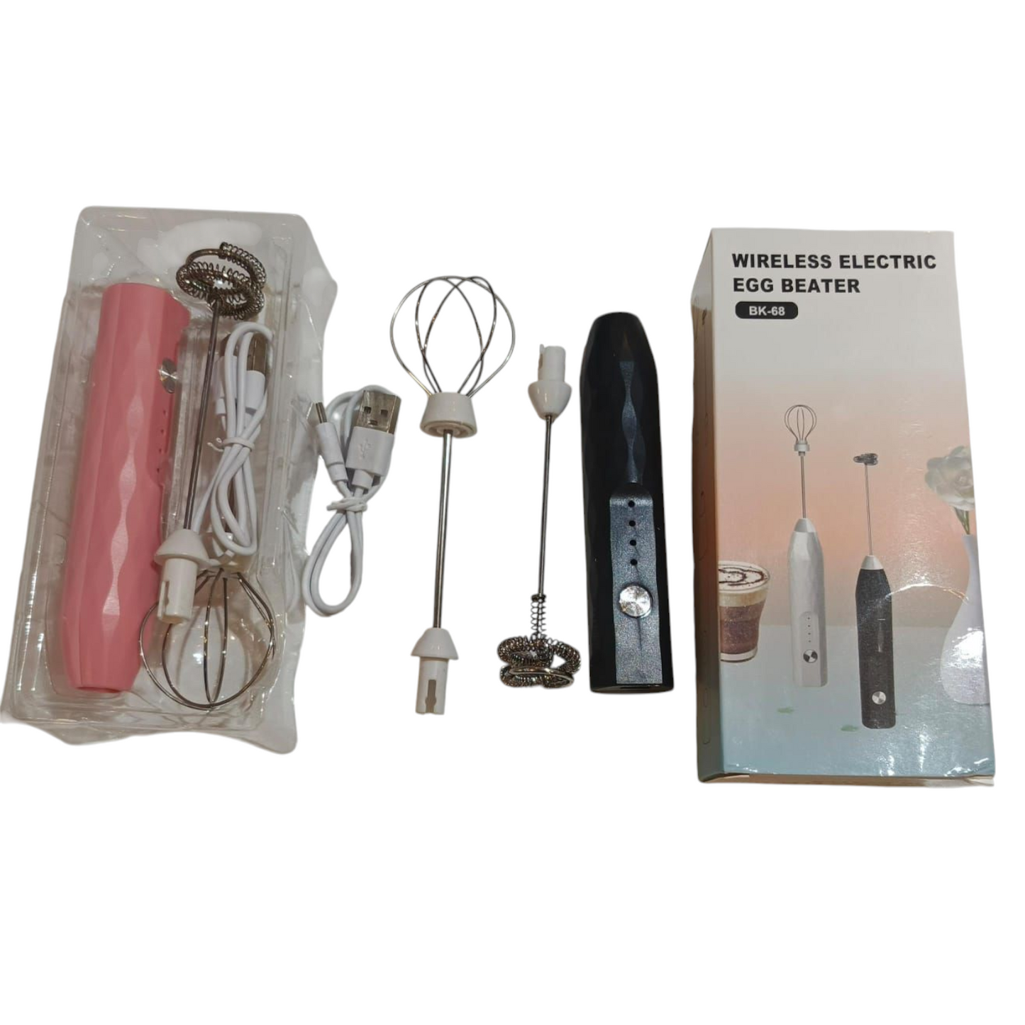 Electric Rechargeable Coffee Beater (Type-C, Handheld)