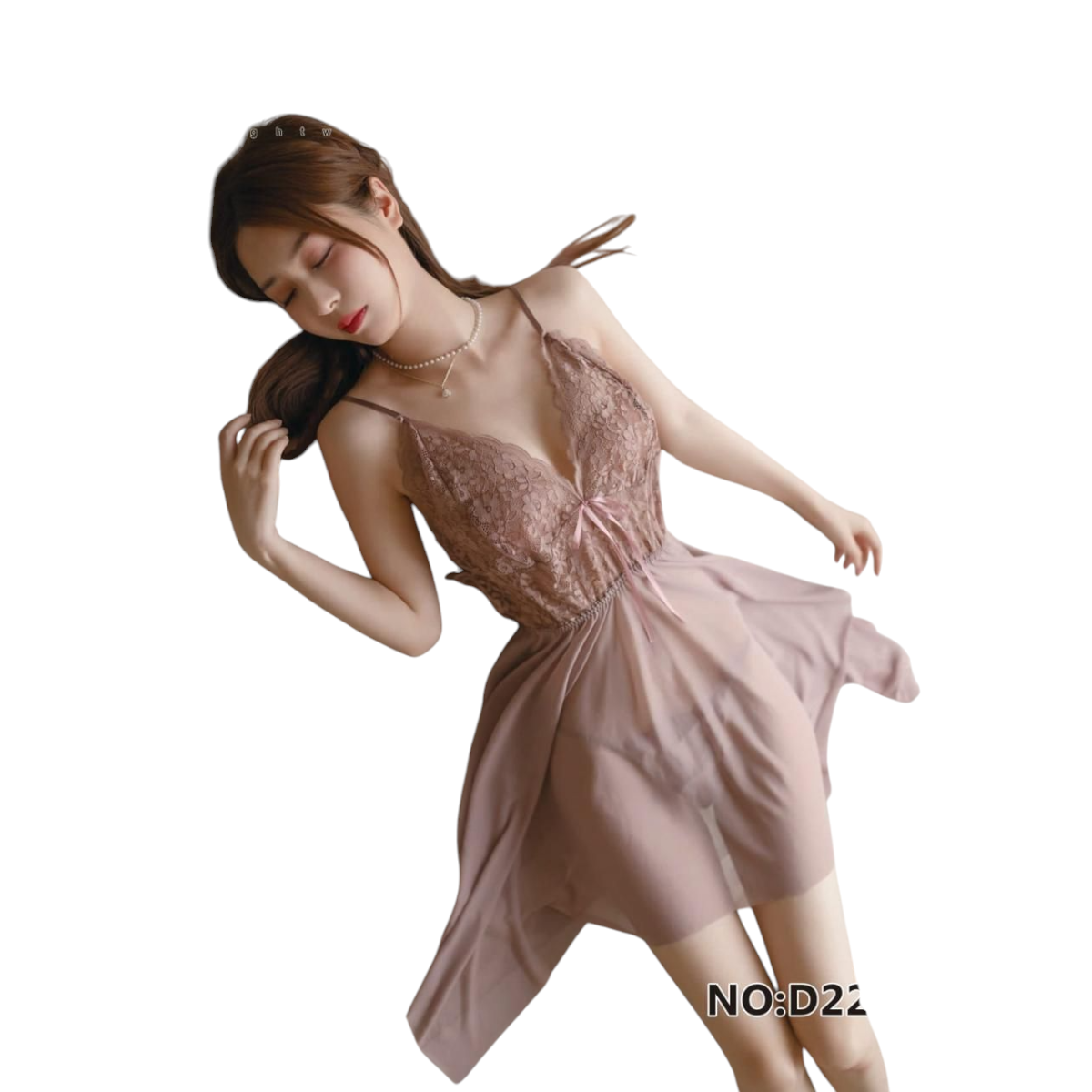 SHCollectionsPK β Cream Imported Net Nighty (Premium Quality)