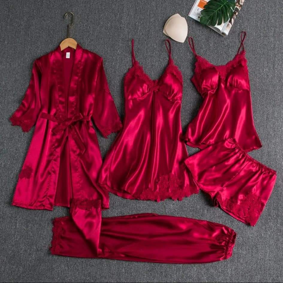 SHCollectionsPK โ Premium Nightwear (5 Piece Set)