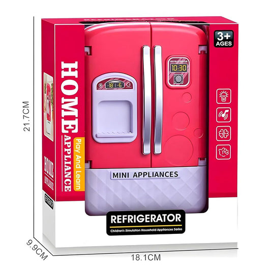 🧸 Mini Home Appliance Refrigerator – Kids Simulation Toy