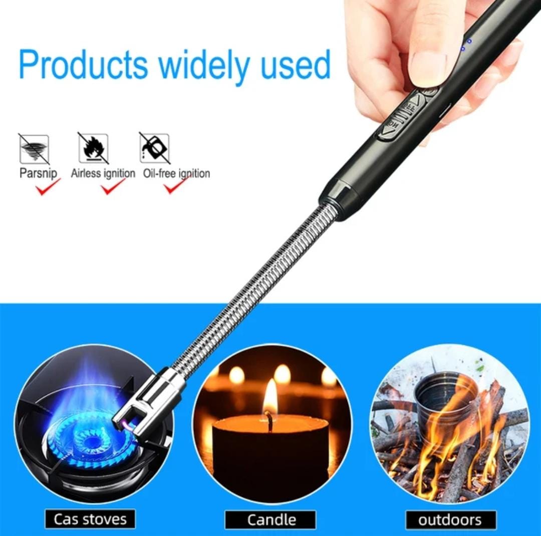 Arc Chargeable Kitchen Lighter – Type-C Rechargeable 🔥
