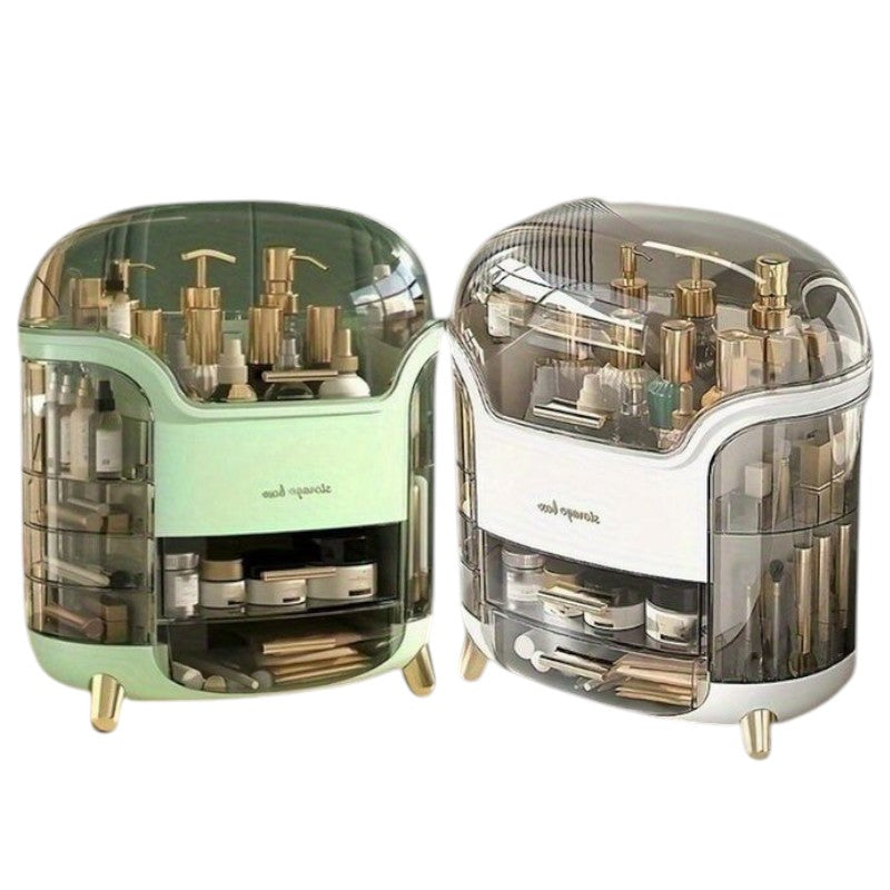 💄 Luxury Desktop Cosmetics Organizer with Box (Premium Quality)