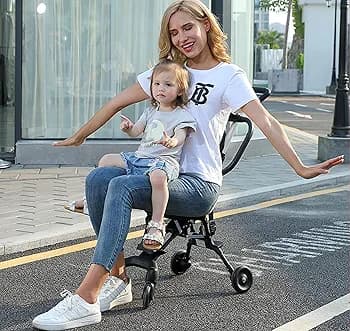 Smart Fold Baby Stroller – Travel-Friendly Lightweight Kids Trolley