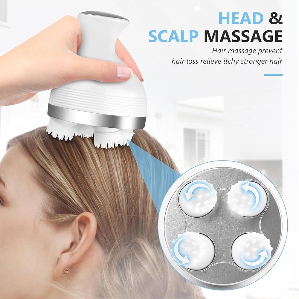 Electric Scalp Massager – Relax, Refresh &amp; Rejuvenate 💆♀️✨