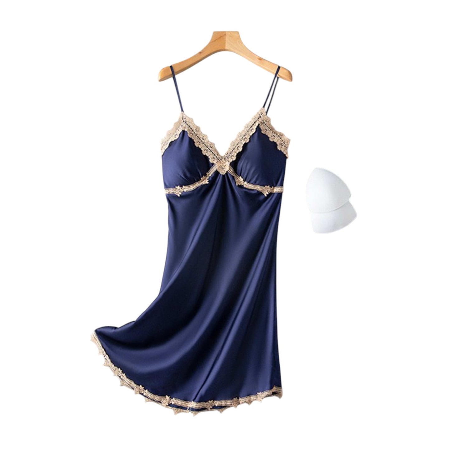 🌙 Elegant Satin 2-Piece Nightwear Set